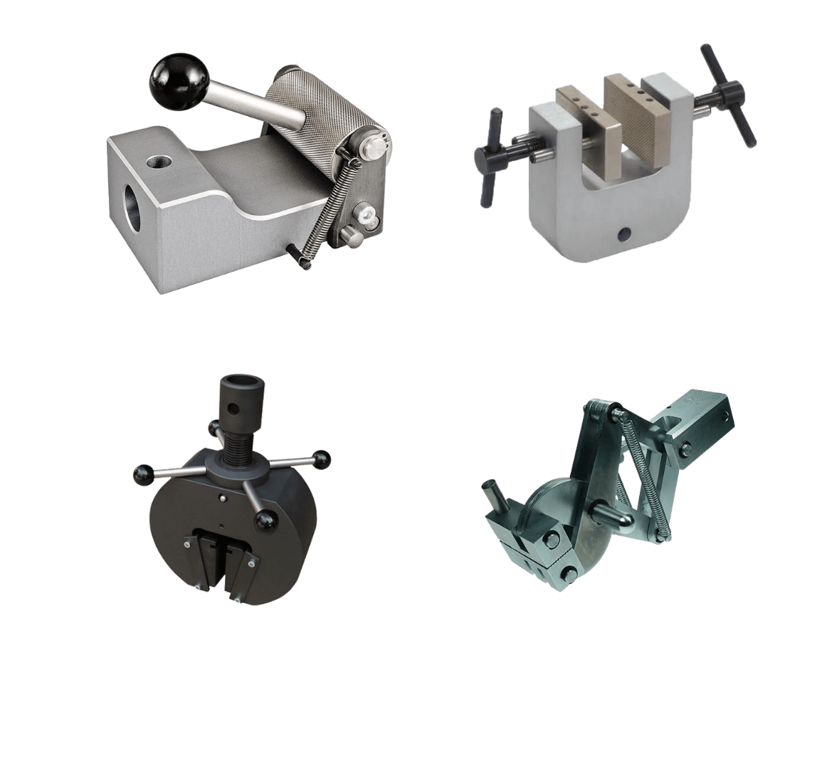 Grips and Fixtures for Testing Machine