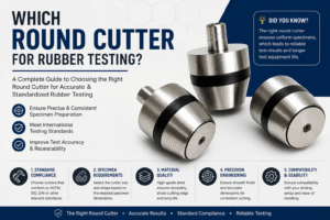 Which Round Cutter for Rubber Testing