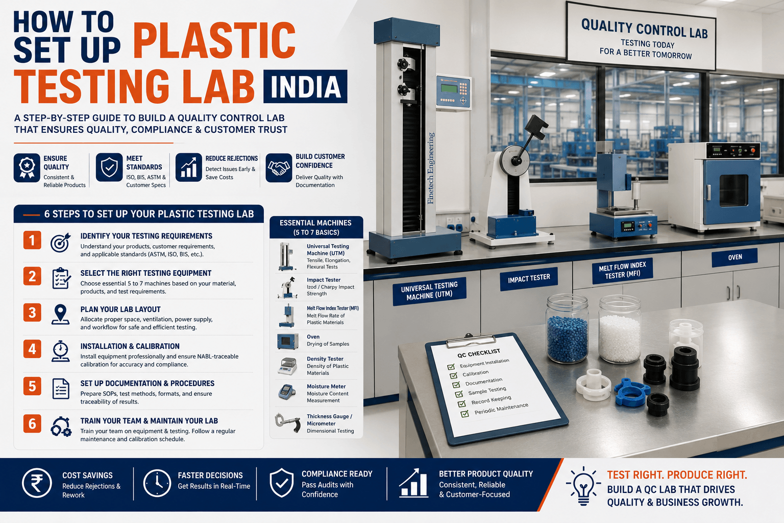 How to Set Up Plastic Testing Lab India