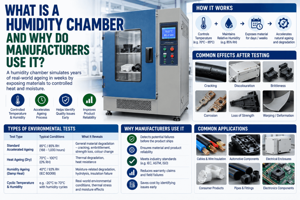How Does a Humidity Chamber Simulate Years of Ageing