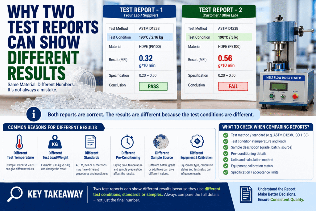 Why Two Test Reports Can Show Different Results